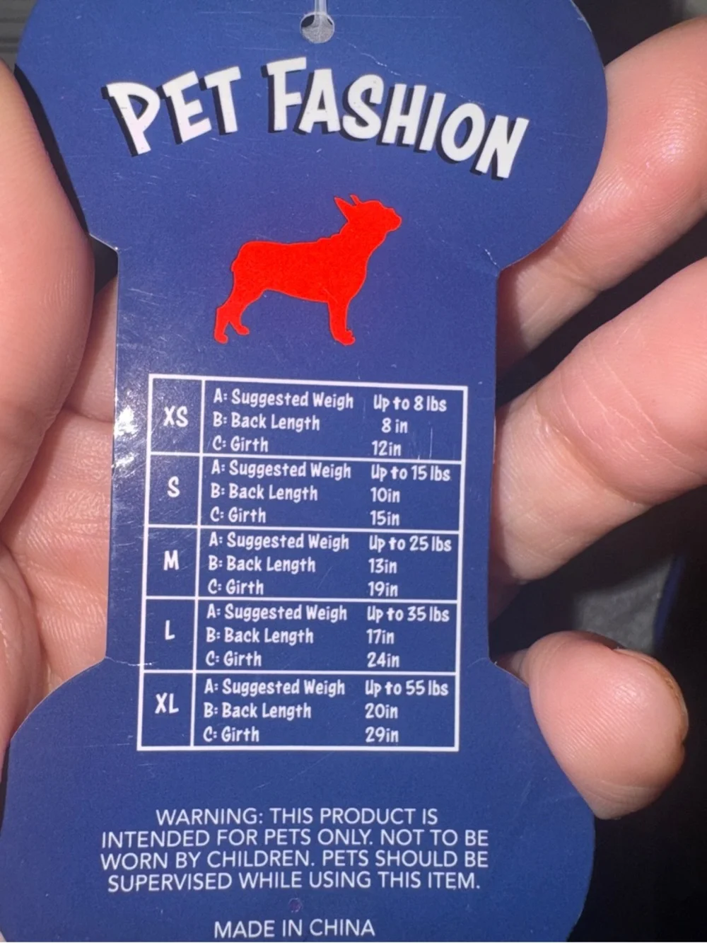 NWT. Dogs' Grey 'Red White Cute' Dress with Blue Bow